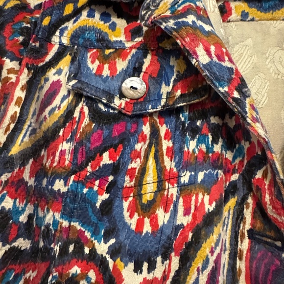 Ruby Rd. Multicolor Paisley Jacket - Picture 5 of 5